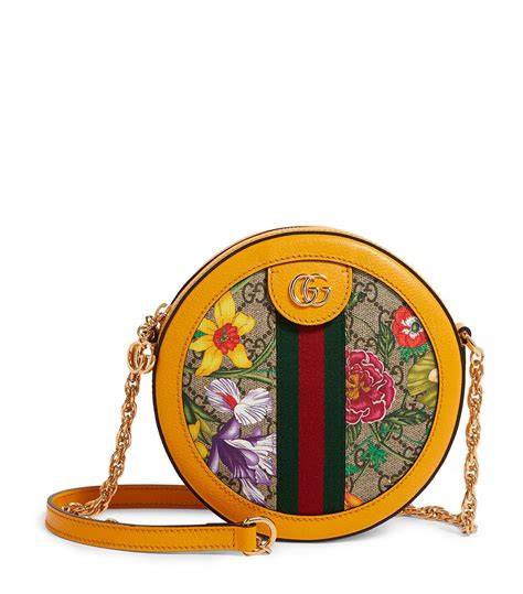 gucci yellow circle bag|Gucci ophidia bag uk.